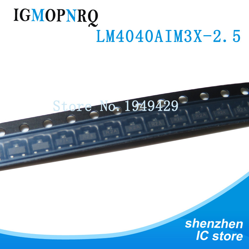 10PCS LM4040AIM3X-2.5 LM4040AIM3XI SOT23-3 LM4040A LM404040 LM40C25IDBZR SOT23 แรงดันไฟฟ้าอ้างอิงใหม