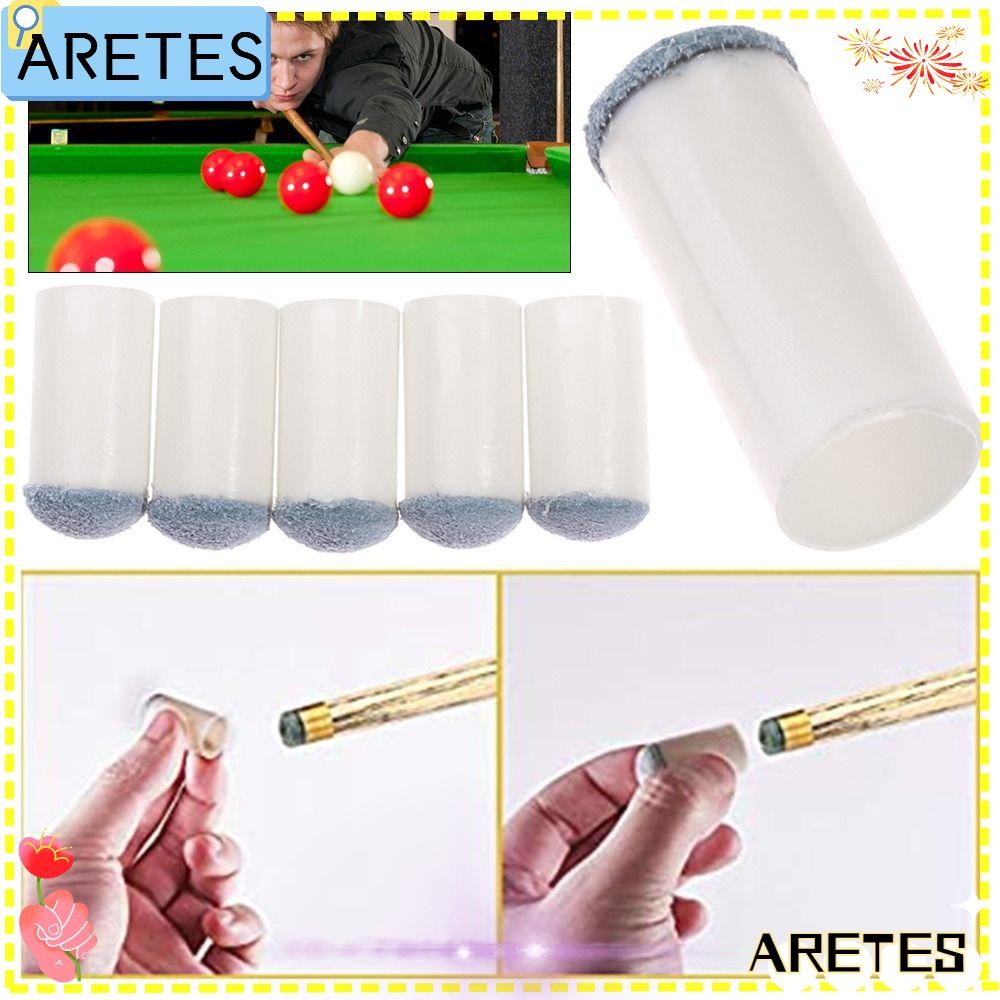 ARETS 10 ชิ้น/แพ็ค เคล็ดลับป้องกัน สำหรับบิลเลียดและสนุ๊กเกอร์ สไลป์ออน พลาสติกขนาด 9/10/11/12/13 มม.