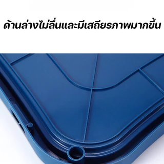 New ห้องน้ำสุนัข ถาดรองฉี่หมา ห้องน้ำหมาขอบสี่เหลี่ยม 2 ชั้น มีเสาถอดได้ มีตะแกรงรองถาด ขอบสูงกันกระเด็น