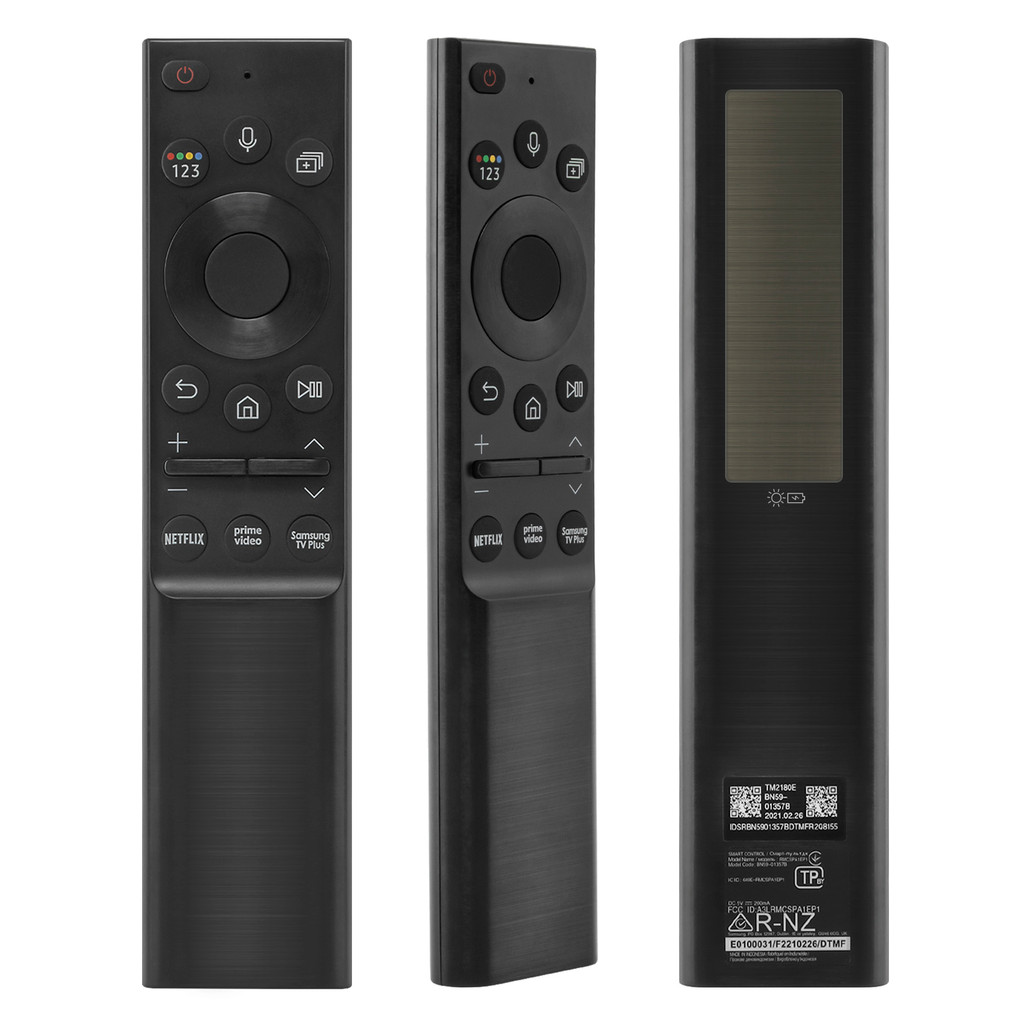 ใหม่รีโมทคอนโทรลสากล BN59-01357B สําหรับ Samsung Voice TV BN59-01357A 01357L 01363L 01364A พร้อม Solar Cell