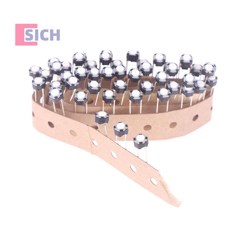 [Sich] 50 X Black Tact Micro Switch DJ Play Button Switch DSG1117 สําหรับ CDJ2000 CDJ900 CDJ400 CDJ-