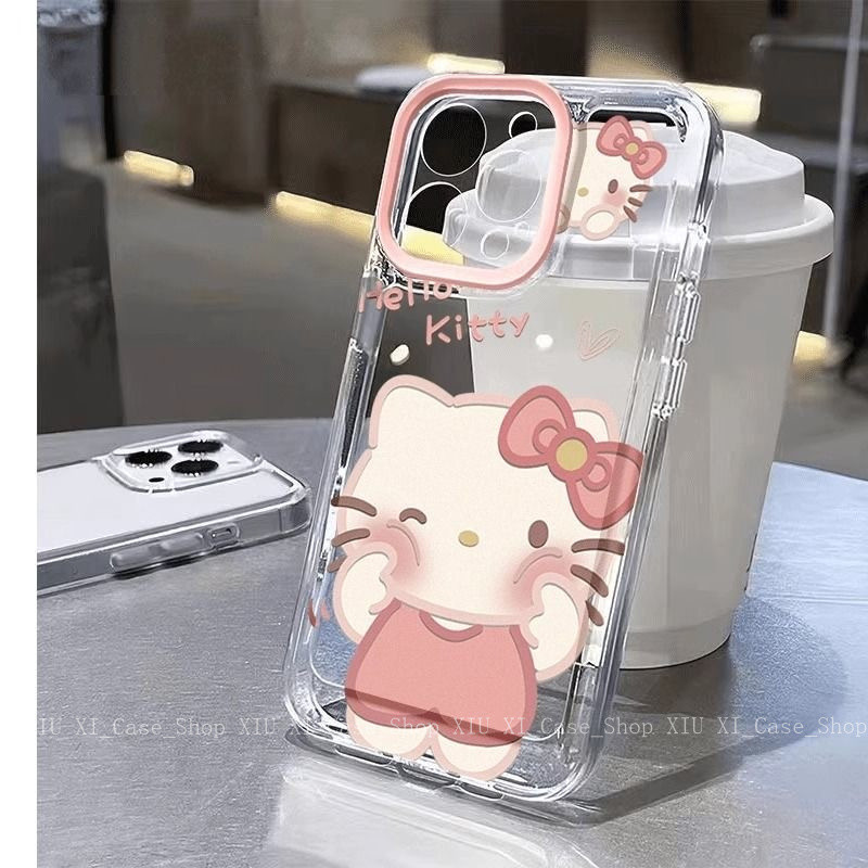 🌻เข้ากันได้กับ ไอโฟน16 ไอโฟน 15 Pro Max iPhone 13 ไอโฟน11 X XS XR 7p8p เคสโทรศัพท์เคสนุ่มน่ารัก เคสไอโฟน16 -BXTKK65
