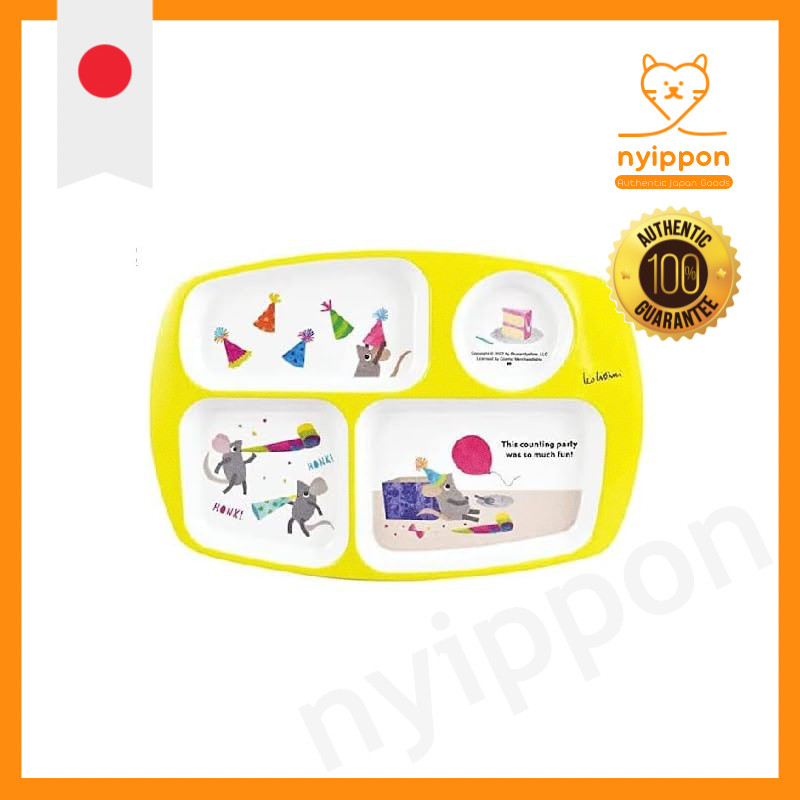 K. Onishi Leo Lionni Melamine Plate LEMON GR LLA-1300