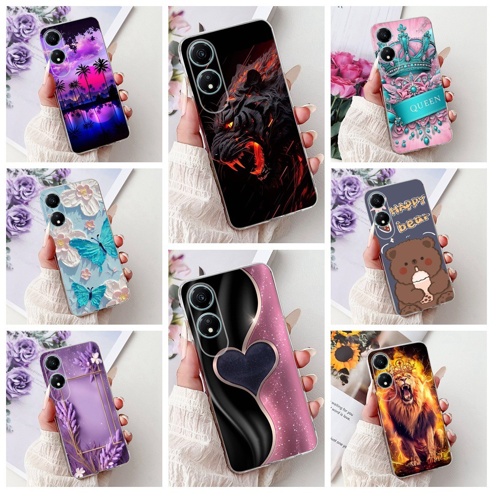 Honor X5 Plus ฝาหลัง WOD-LX1 WOD-LX2 WOD-LX3 Casing Honor X5 Plus Case Clear Aesthetic Fashion Butte