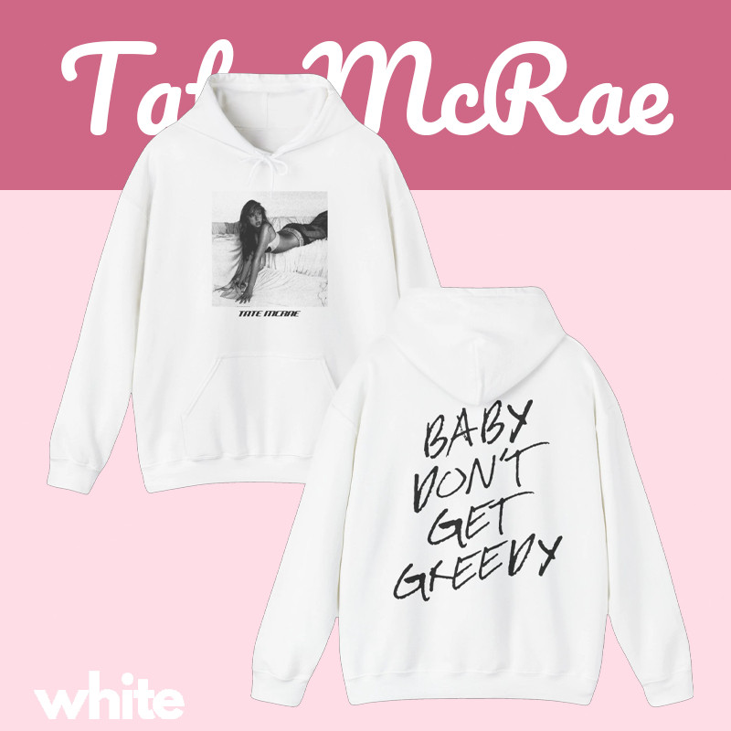 🔥 🧸ผ้าฝ้าย Hoodie🧸 ใหม่ เสื้อฮู้ด " ❤Tate McRae "  | Tate McRae  100% Hoodie ใส่ได้ ทั้ง ชาย ใส่สบาย