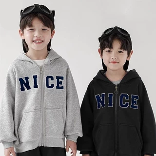 KIDSZONE เสื้อคลุมแขนยาวเด็ก ซิปหน้า รุ่น A1040