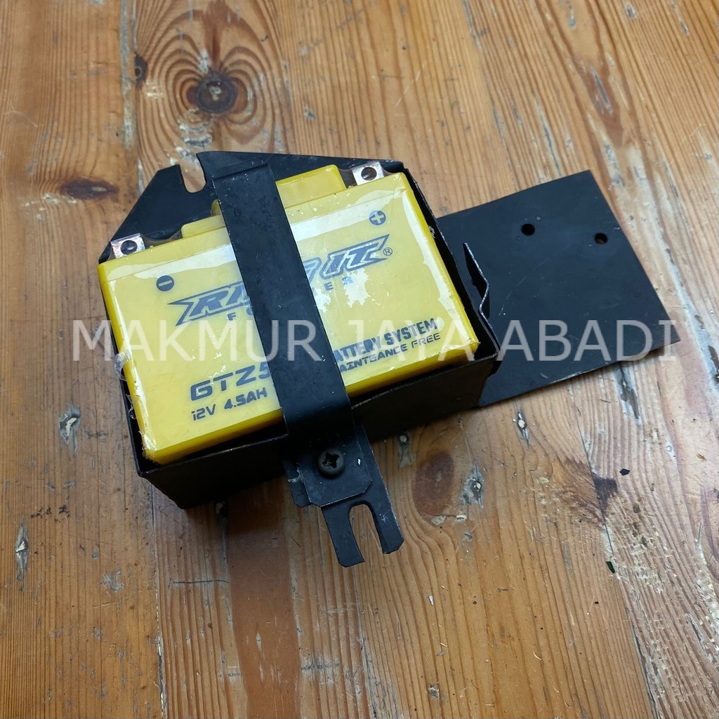 กล่องแบตเตอรี่ที่ใส่แบตเตอรี่คอนเทนเนอร์แบตเตอรี่ที่ใส่แบตเตอรี่ 12V 12 โวลต์ Honda Win 100 Fullwave