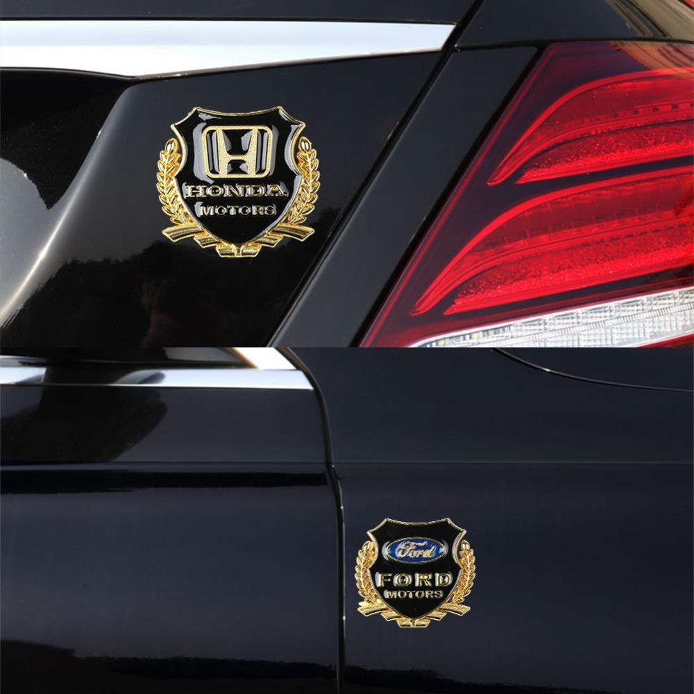 Hittime 3D โลหะรถ VIP มอเตอร์สัญลักษณ์ Badge Decal Trunk สัญลักษณ์ด้านหลัง Tailgate อุปกรณ์เสริมกาว Badge H4Z4 ราคา ถูกที่สุด ดีลบีเคเค แกลเลอรีภาพที่ 5
