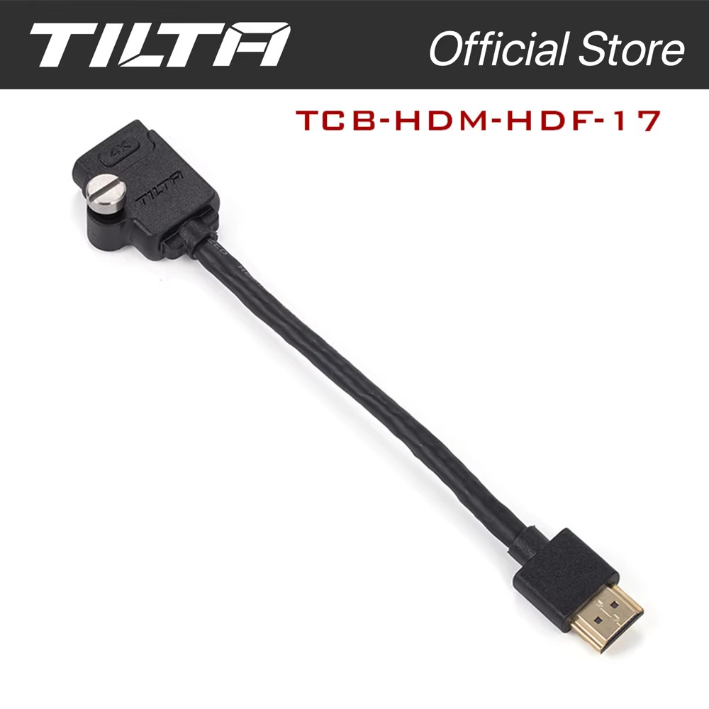 Tilta สาย HDMI ชายเป็น HDMI หญิง (17 ซม.) พร้อมสาย HDMI มาตรฐานใด ๆ และกรงกล้อง Tiltaing TCB-HDM-HDF-17