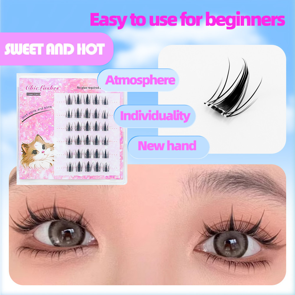 ขนตาปลอม 3D ขนตาปลอมแบบมีกาวติด ขนตายีราฟ karioooขนตาปาร์ตี้เกิร์ล skyeyeขนตาปลอมcandy