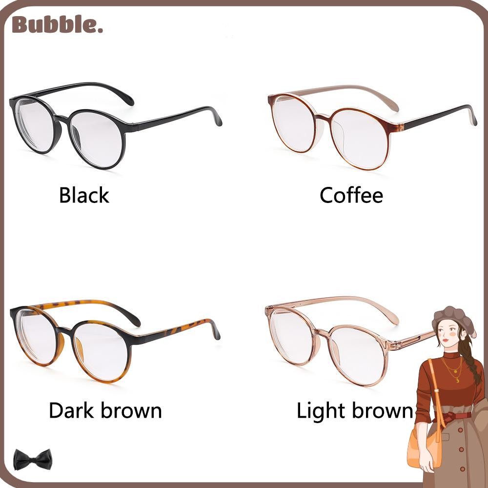 Bubble แว่นสายตาสั้น Anti-fatigue ป้องกันรังสีผู้หญิงแฟชั่นแว่นตา