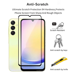 ฟิล์มกระจกเต็มจอ SAMSUNG A26 A36 A56 A06 A16 A05 A55 A15 A25 A35 A14 A24 A34 A54 A23 A12 A02S A22 5G 4G A02 A03S 005