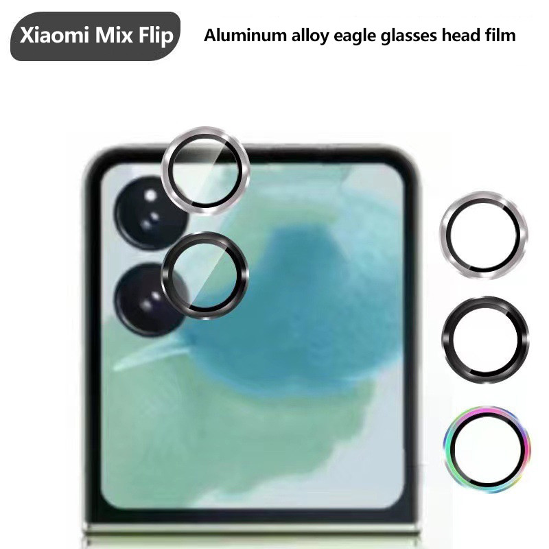โลหะ Eagle Eye เลนส์ฟิล์มสําหรับ Xiaomi Mix Flip โลหะ Eagle แว่นตาหัวแยกเลนส์พับเครื่อง Flip เลนส์ฟิล์มเลนส์โทรศัพท์มือถือ