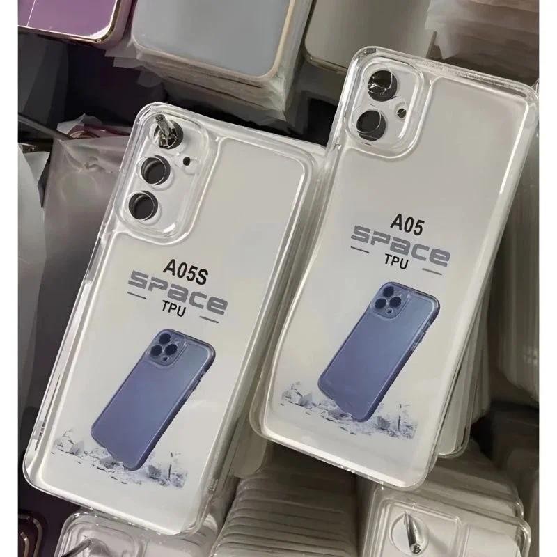 Samsung A05 / A05S Clear Softcase Silicone Samsung Mobile Phone Protector
