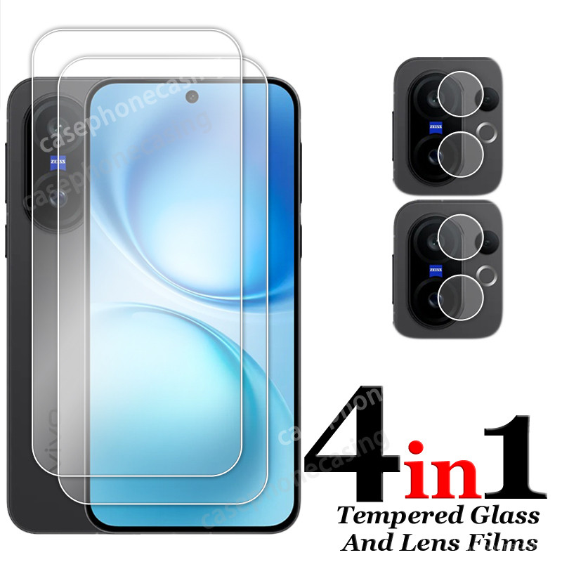 ป้องกันหน้าจอสําหรับ Vivo X200 FE Pro Mini X200FE X200ProMini กระจกนิรภัยโปร่งใส HD เลนส์ฟิล์มป้องกั