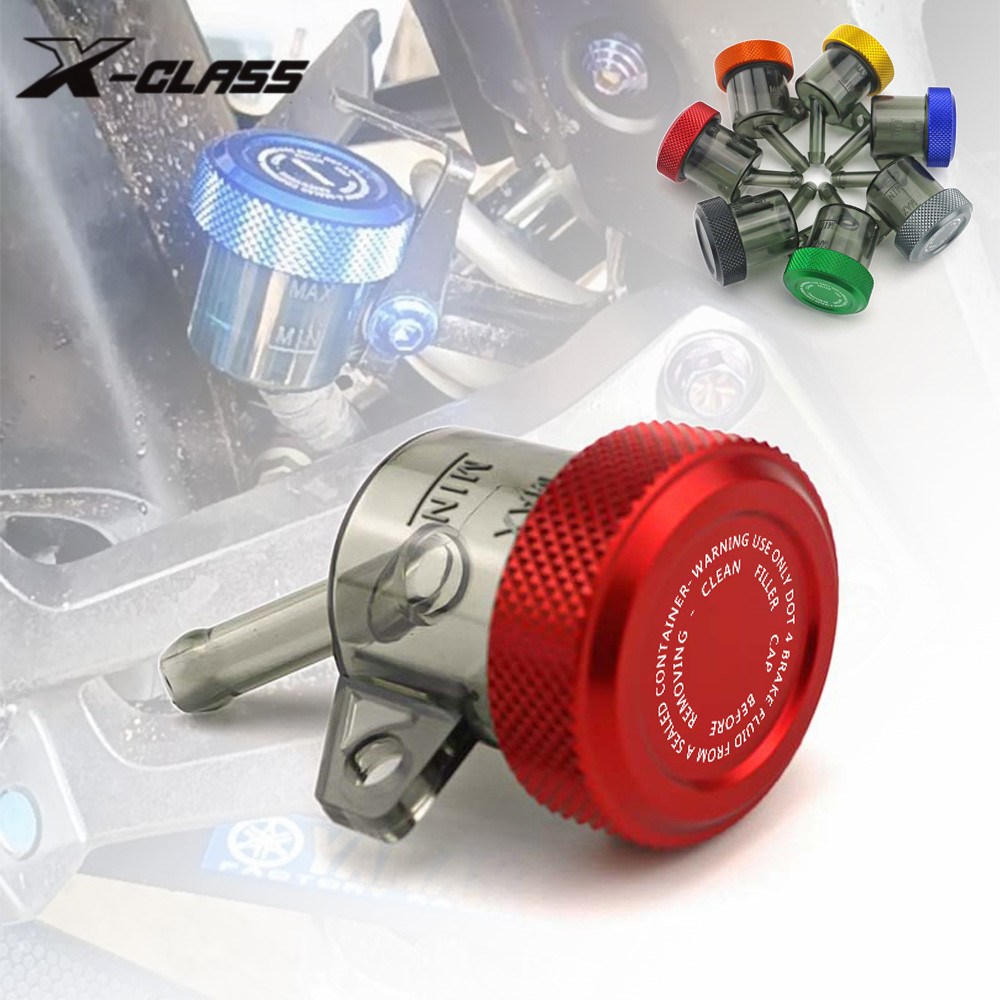 สําหรับ Yamaha Sniper R15 V3 V4 R15m MT25 MT03 MT15 รถจักรยานยนต์ CNC ด้านหลังเบรคน้ํามันถ้วยของเหลว