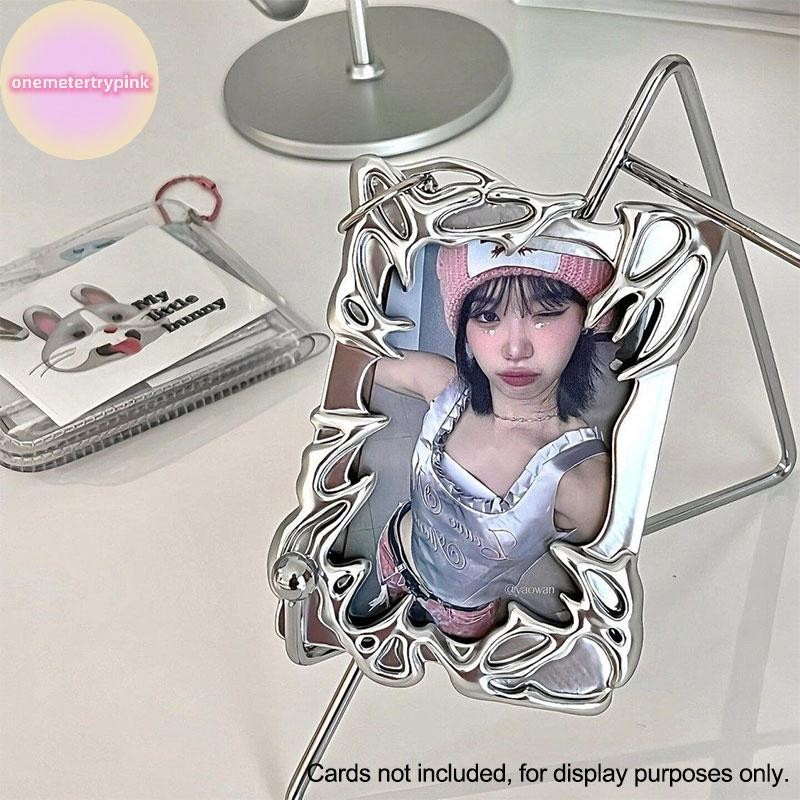 ONEPINK Electroplated Premium Feeling Creative Card Holder K-POP Idol Card Holder .