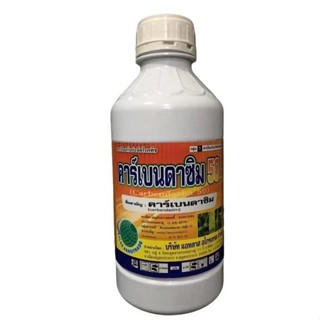 คาร์เบนดาซิม 50 (คาเบนดาซิม) ใบไหม้ กาบใบแห้ง ราแป้ง สแค็ป ต…