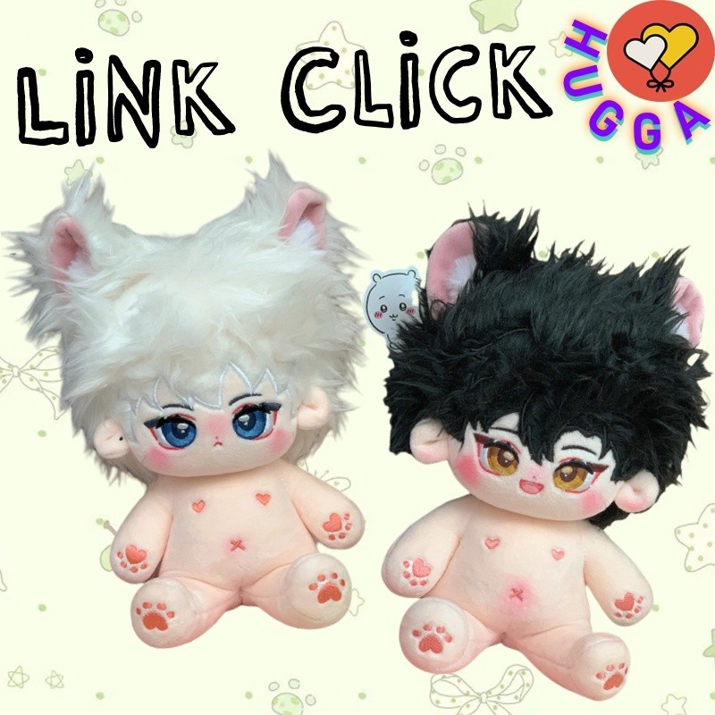 ❤ฮักก้า❤ลิงค์คลิกตัวละครผ้าฝ้ายตุ๊กตา Charles Lucas Plushy ตุ๊กตาเด็กวันหยุด Stuff ของขวัญคู่ของขวัญฮาโลวีนของเล่นตุ๊กตานุ่ม