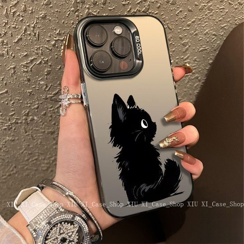 💖BOV💖-เคสไอโฟน เข้ากันได้กับ iPhone 15 เคสไอโฟน 16ProMax 14Plus 13pro 11 XS XR 7P 12 กรณีนุ่มน่ารัก-HLMSCY318