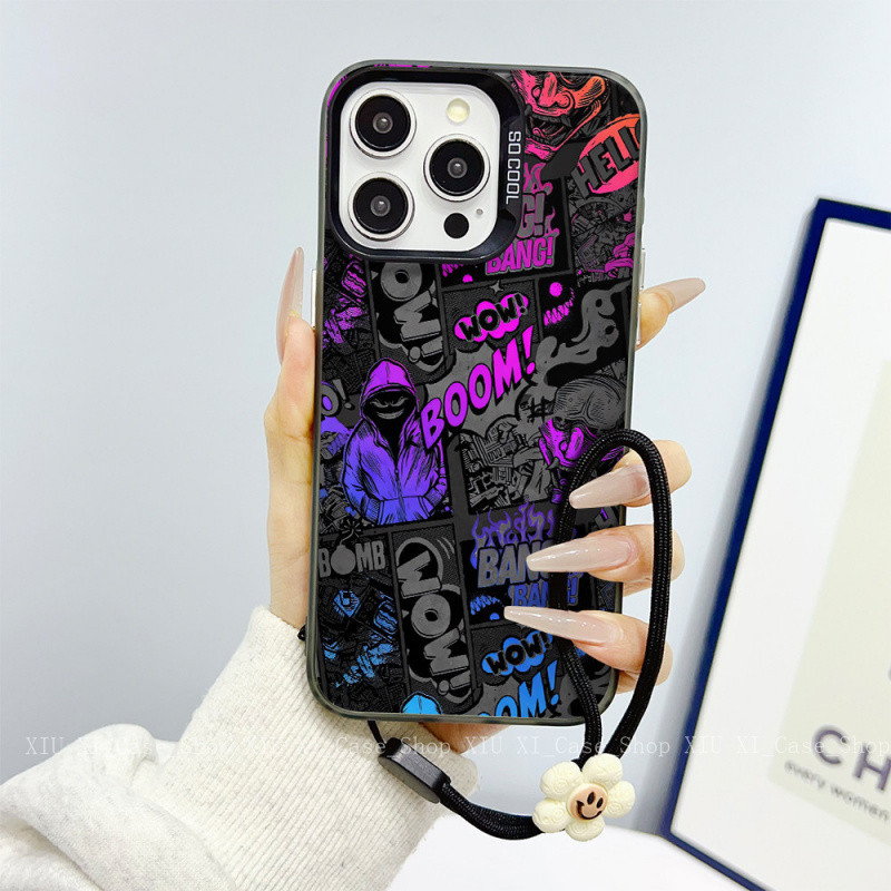 💌เคสไอโฟน เข้ากันได้กับ เคส iPhone 16 Pro Max iPhone 15 Pro Max iPhone 13 iPhone11 XS XR 7Plus กรณีนุ่มน่ารัก-JXMSCY116