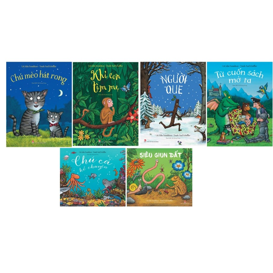 ชุดหนังสือภาพ - Playman Julia Donaldson และศิลปิน Axel Scheffler (สํานักพิมพ์ Kim Dong)