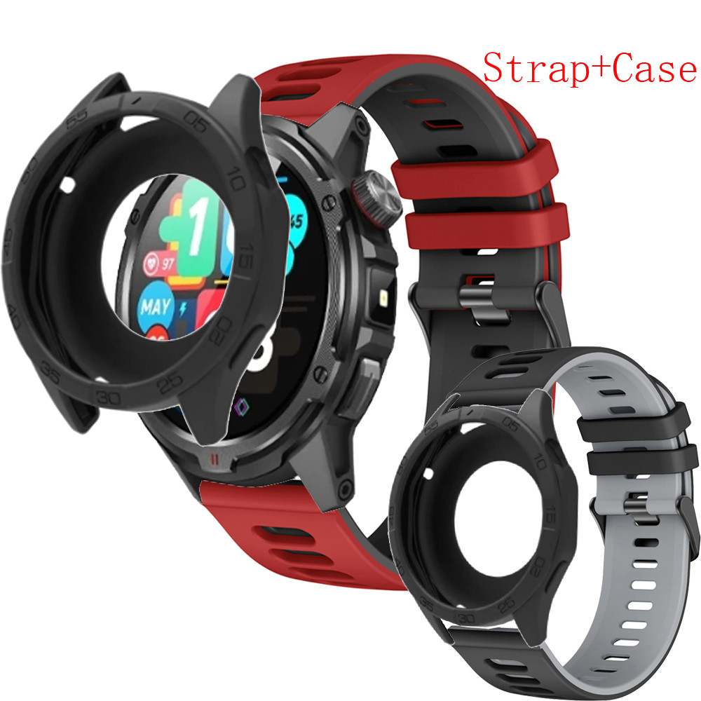 เคส Aolon TETRA R4 Case สมาร์ทนาฬิกาป้องกันหน้าจอฝาครอบอุปกรณ์เสริมสําหรับ Aolon TETRA R4 สายรัดข้อม