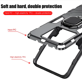 กันกระแทก Matte แหวนสําหรับ Xiaomi 13T Pro Ultra Kickstand สําหรับ Xiaomi 13 12T 12 11T 11 10 14 Pro Ultra Lite กรณี