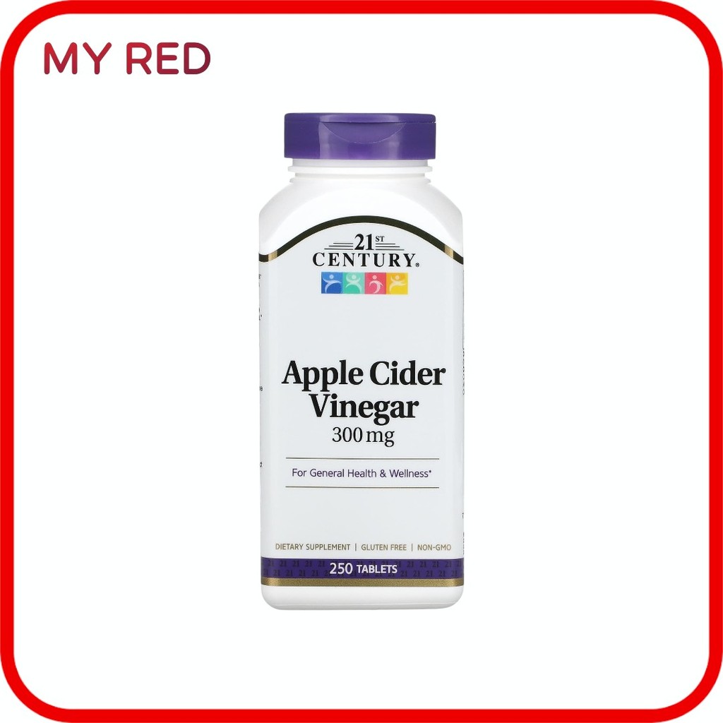 21st Century, Apple Cider Vinegar, 300 mg, 250 Tablets