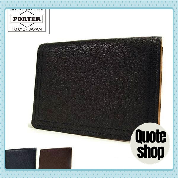 Porter PORTER Business กระเป๋า Yoshida Porter Double DOUBLE Pass Case Commuter Holder 129-03739[ส่งต