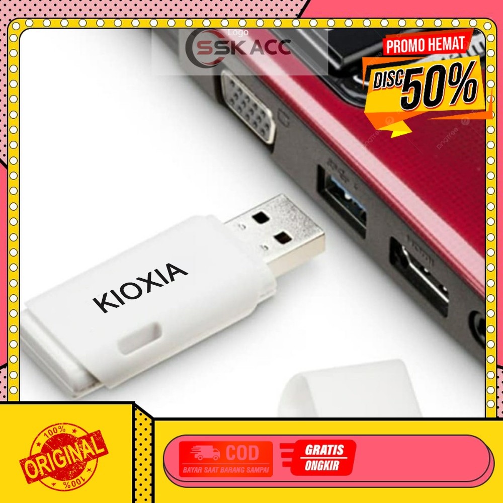 KIOXIA USB 2 64GB FLASHDISK 100% ORIGINAL JAPAN TOSHIBA | USB 64GB KIOXIA EX TOSHIBA | USB FLASHDISK