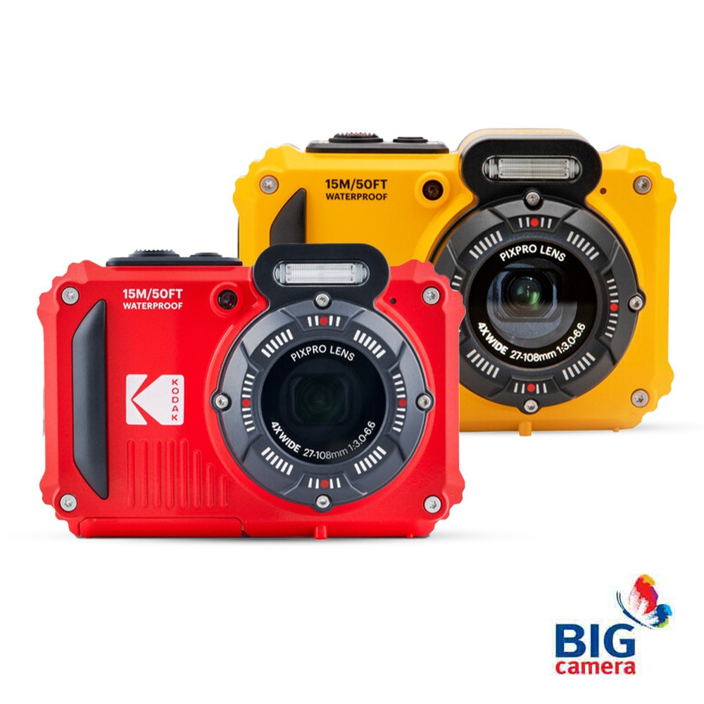 Kodak PIXPRO WPZ2 Digital Camera 4x Optical Zoom / 6x Digital Zoom ใช้ Memory Card แบบ microSD