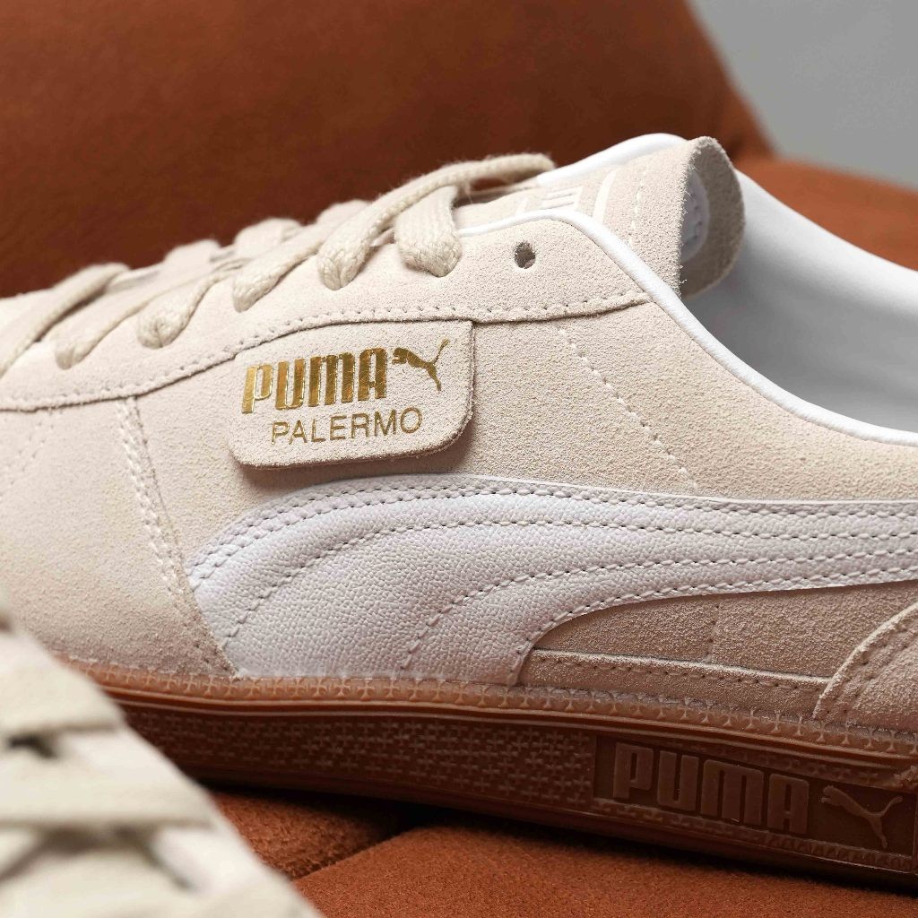 【ของแท้ 】 Puma Palermo หนังกลับหิมะอัลไพน์