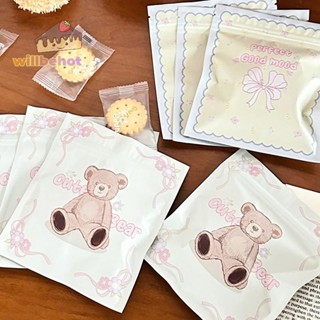 [WillbehotT] 10 ชิ้นการ์ตูน Candy Self Sealing Storage Bag C…