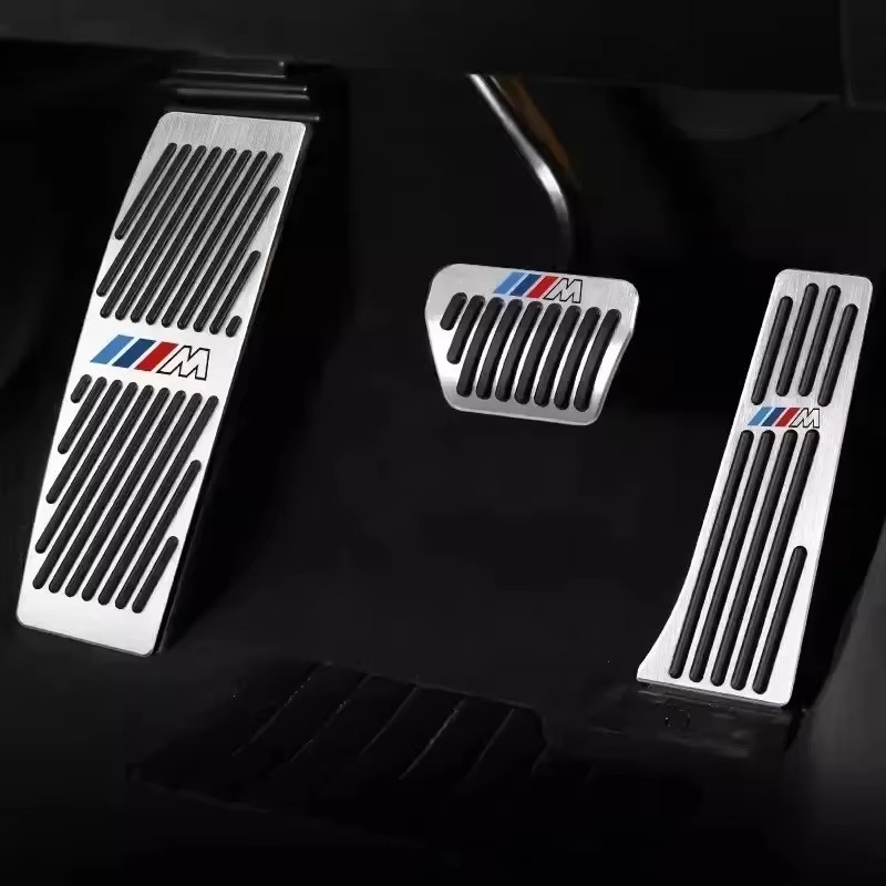 รถ Accelerator เบรคเท้าเหยียบตกแต่งภายในอุปกรณ์เสริมสําหรับ BMW X1 X2 X3 X4 X5 X6 F15 F10 E70 F30 F10 F25 F26 F01 F34 F20 F22