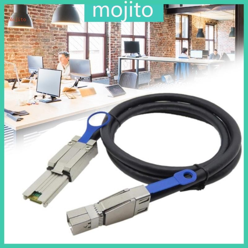 Mojito 0 5 1 2m Mini SFF-8088 ถึง SFF-8644 สายเคเบิลความหนาแน่นสูงสําหรับการส่งผ่าน