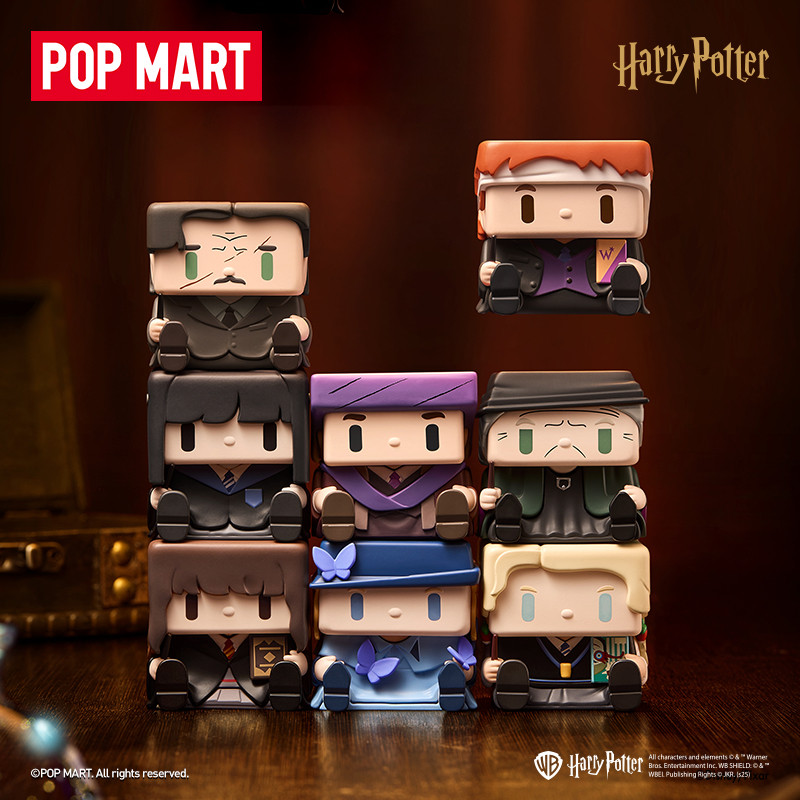 POPMART Harry Potter POP CUBE-3 Series รูปกล่องลึกลับตกแต่ง