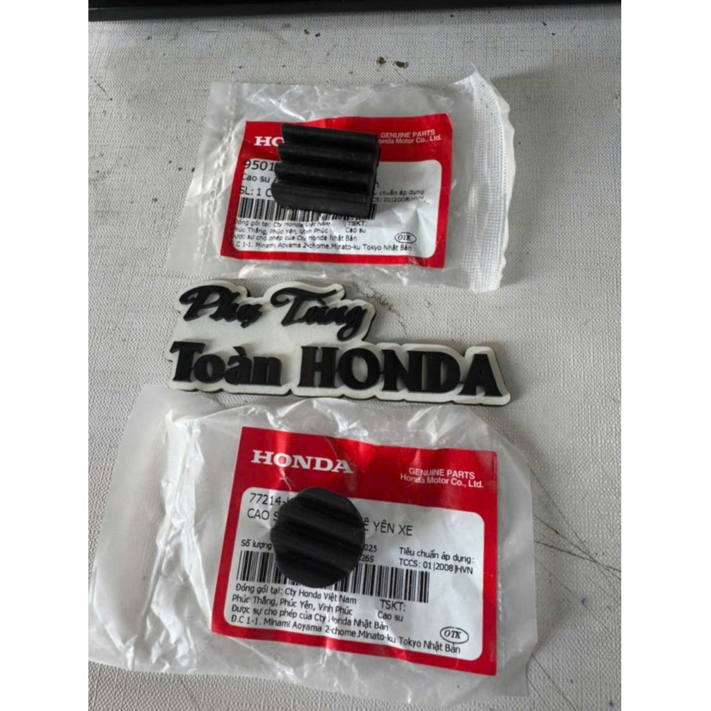 ที่นั่งยาง AB/ CLICK / VARIO / PCX / SH MODE / SH VIET / WAVE / DREAM / FU / ZIN GOODS ราคา 1 PC -77