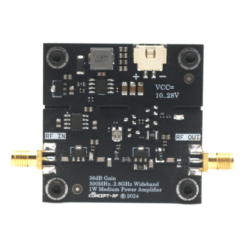 300M ถึง 2.8GHz 1W Broadband RF Power Amplifier PA สัญญาณ AMP driver 433Mhz 868Mhz 915Mhz 2.4 Ghz Wa