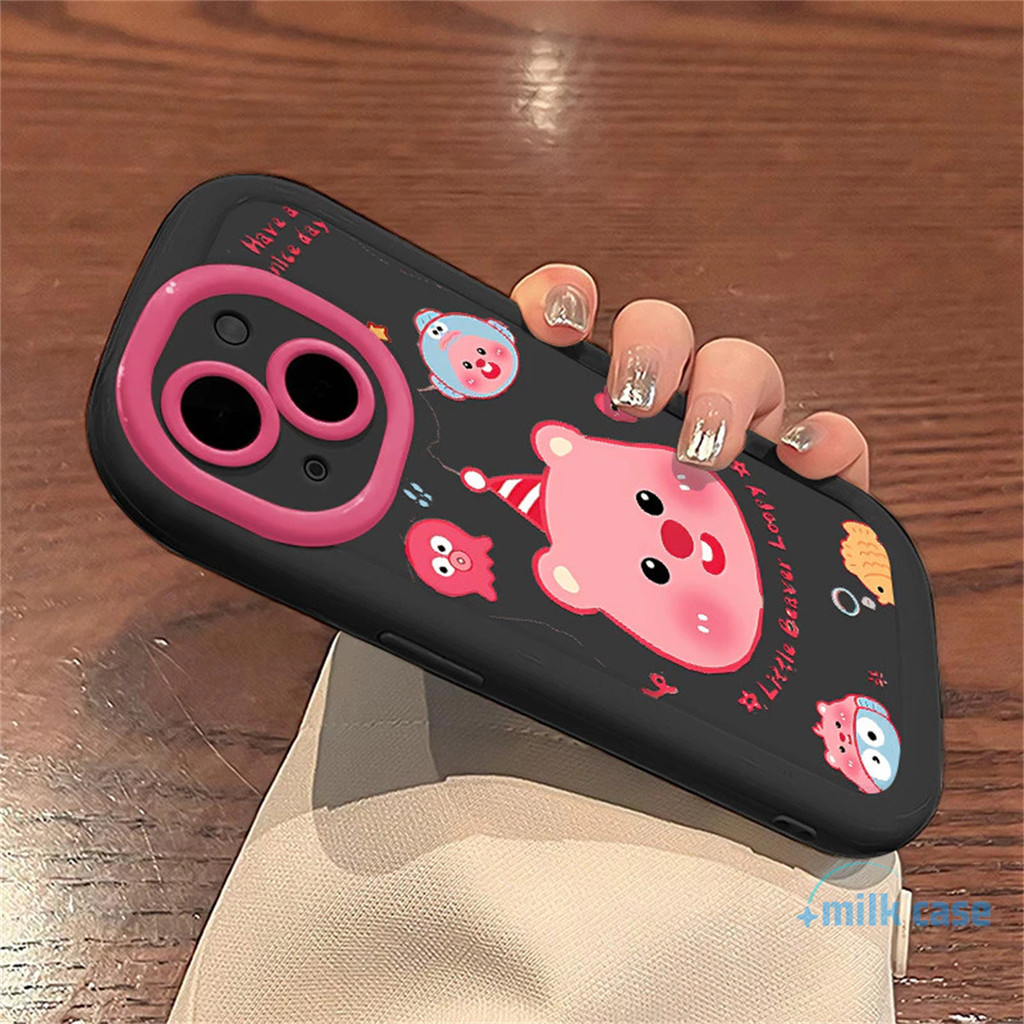 เคสไอโฟน ตัวการ์ตูนน่ารัก สำหรับ IPhone 11 15 16 13 12 14 Pro Max XR X XS Max 7 8 15 Plus เคส IPhone