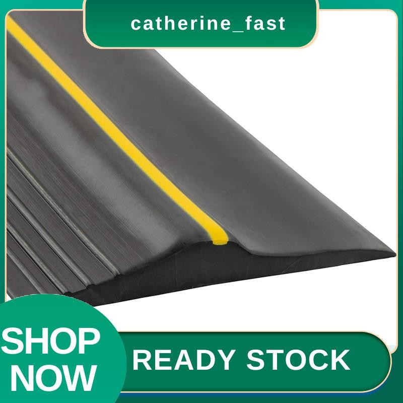 In Stock Universal Garage Door Bottom Threshold Seal Strip Weatherproof Rubber (10Ft, Black)