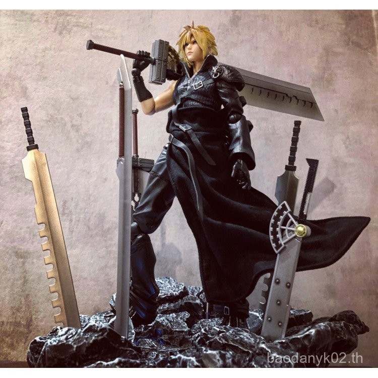 G GAMETOYS GAMETOYS 1/6 Cloud Movie Claude ดาบใหญ่อาวุธดาบใหญ่ PA เปลี่ยนแพลตฟอร์มรุ่นฐาน GT