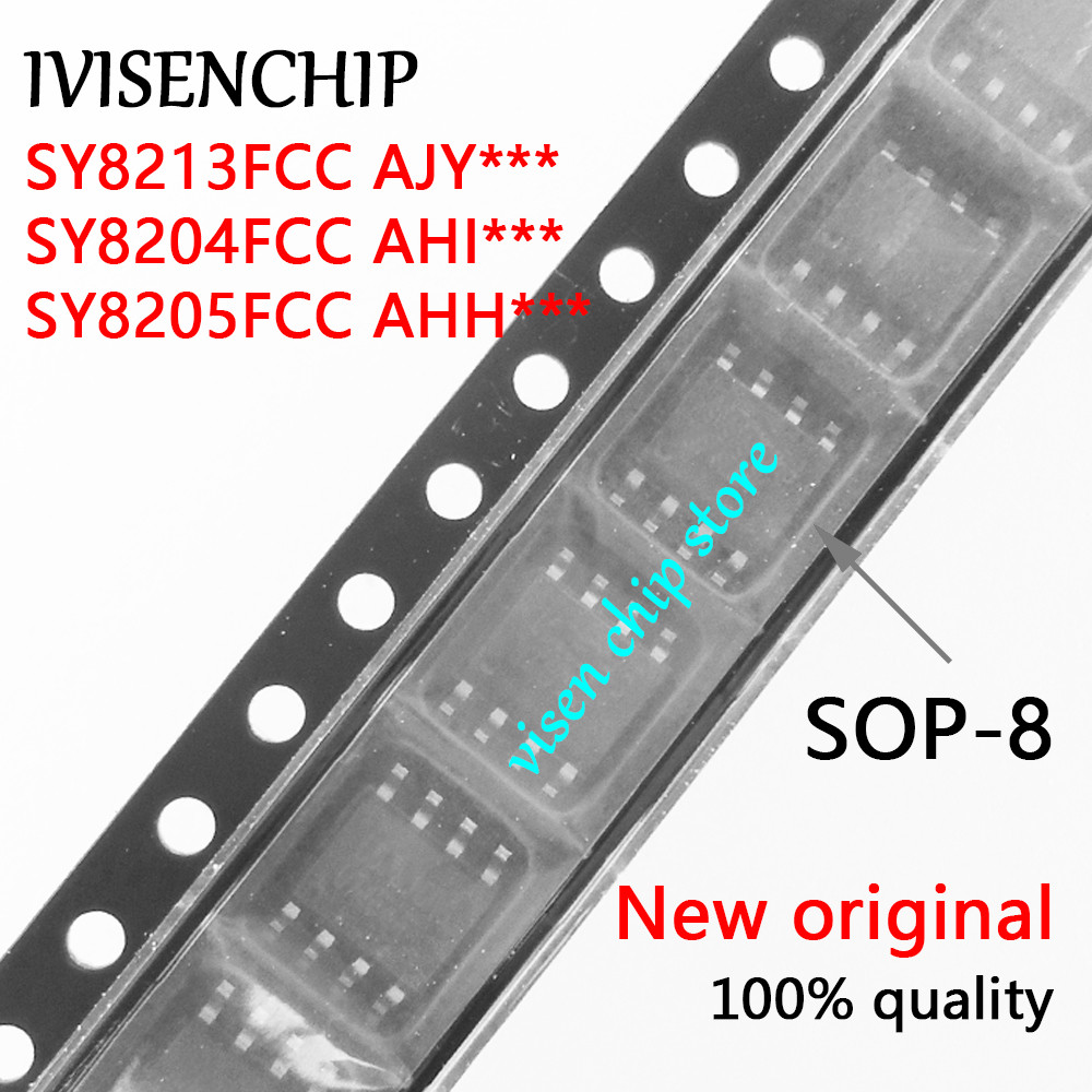 5 ชิ้น SY8213FCC SY8213 AJY.. SY8204FCC SY8204 AHI.. SY8205FCC SY8205 AHH.. SOP-8 ในสต็อก