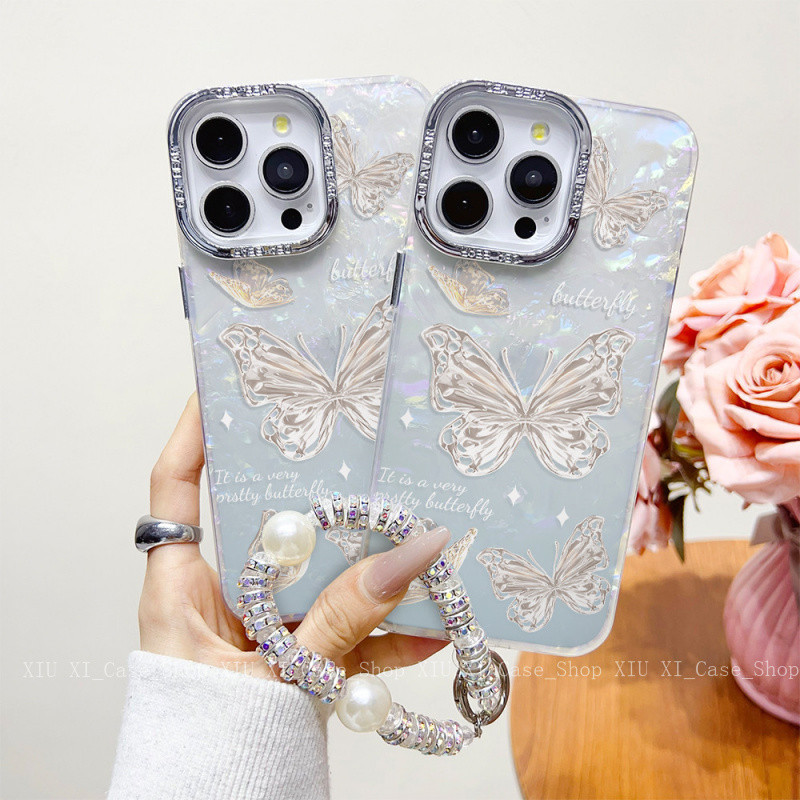 🌷เข้ากันได้กับ ไอโฟน16 ไอโฟน 15 Pro Max iPhone 13 ไอโฟน11 X XS XR กรณีโทรศัพท์น่ารัก เคสไอโฟน13 เคสไ