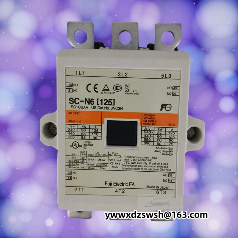 Fuji AC Contactor SC-N5 93 N4 N4/SE N6 N7 N8 N10 220v (Origin: Japan) (ต้นฉบับใหม่)