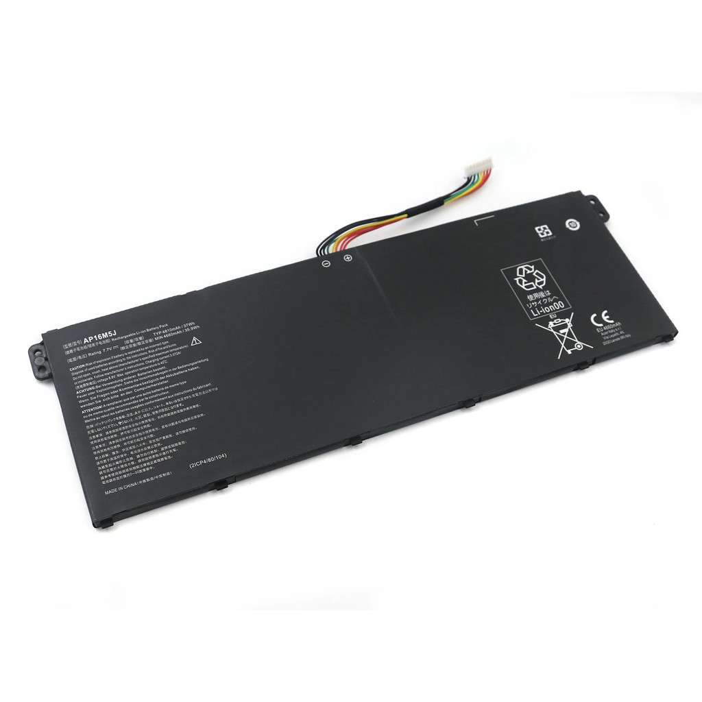 แบตเตอรี่ AP16M5J สำหรับ Acer Aspire 3 A315-21 A314-31 Series A315-21-63F1 A315-53-52CF A315-53G-33G