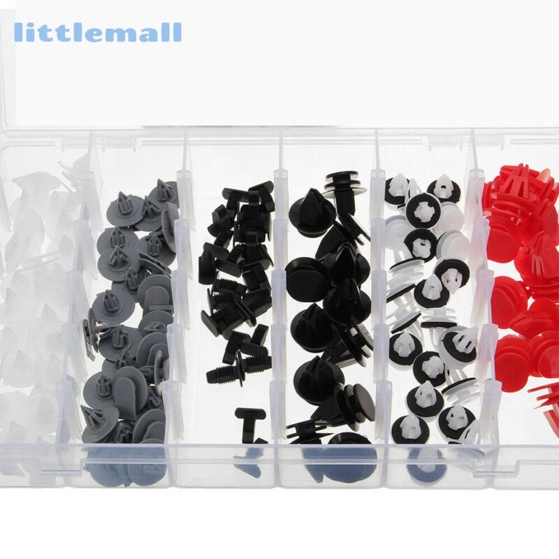 123pcs ล้อ Arch Trim กันชนประตูด้านข้างคลิปสําหรับ BMW สําหรับ Mini สําหรับ Cooper R50 R52 R56 R53