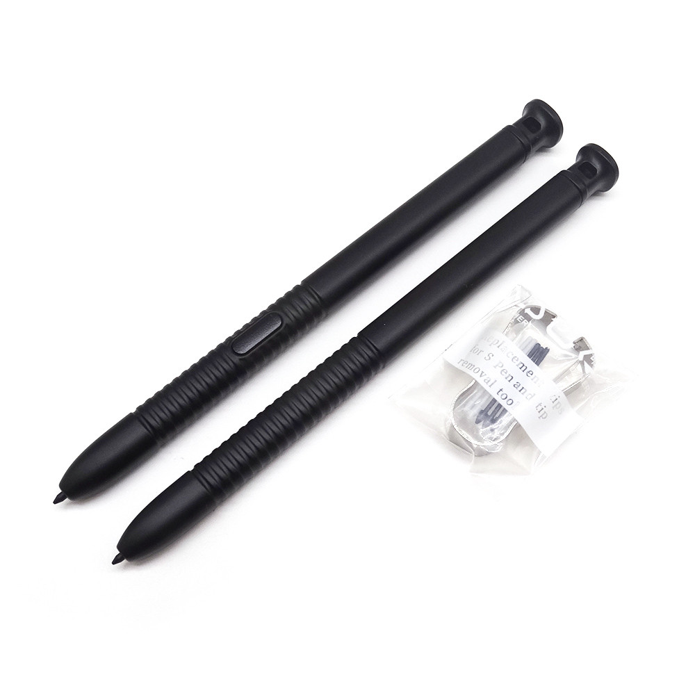 สําหรับ Samsung Galaxy Tab Active3 T575 T570 Active 4 Pro SM-T636B ปากกาสไตลัสสัมผัส S ปากกา S-Pen (ไม่มีโลโก้) + ปากกาปลายปากกาเคล็ดลับ