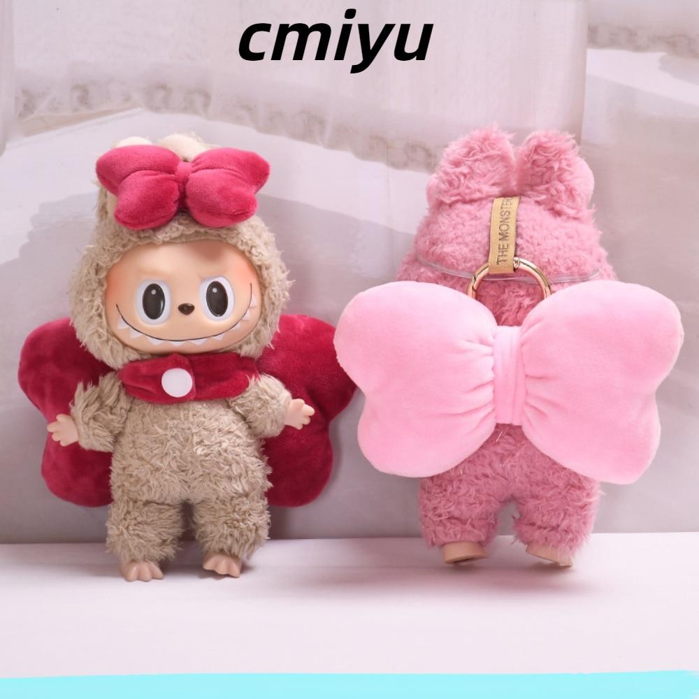 กระเป๋าตุ๊กตา CMIYU Labubu Time To Chill Filled สําหรับ|กระโปรง Labubu Mini Cos Gift Handmade Labubu Bow Wing ขายเสื้อผ้าเท่านั้น