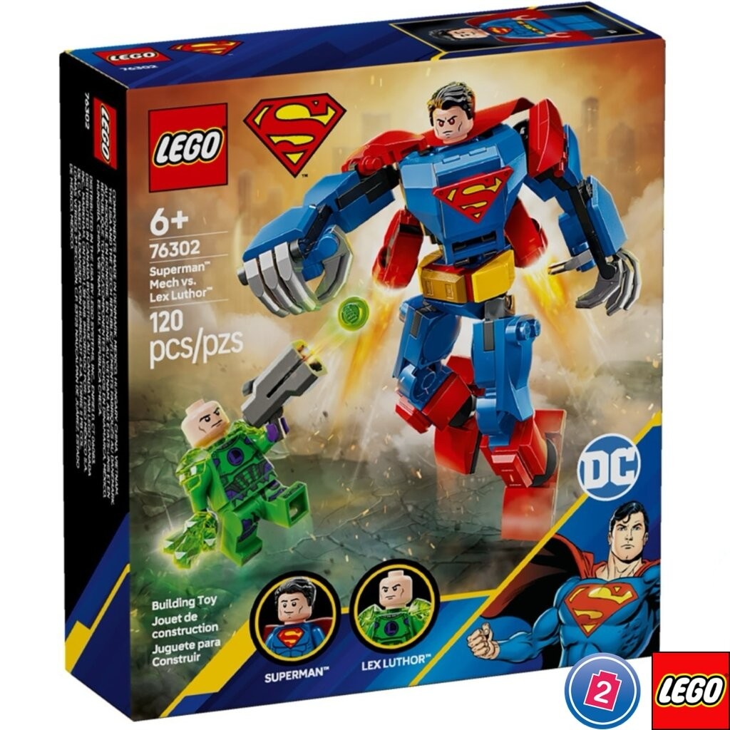 เลโก้ LEGO Super Heroes 76302 Superman Mech vs. Lex Luthor